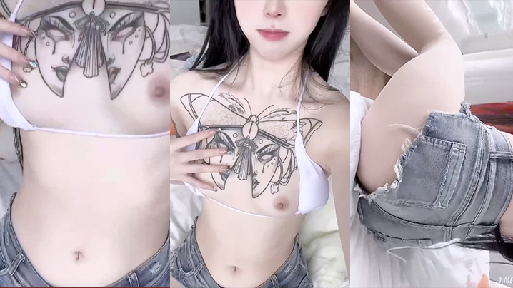 纹身贫乳少女哦- www.jdav.vip